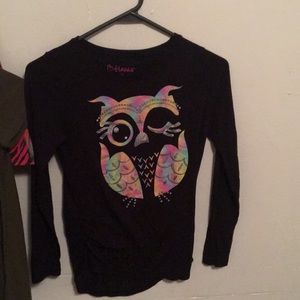 Long sleeve owl shirt